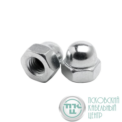 Гайка колпачковая М5 DIN 1587 оцинк. (уп.10шт) Tech-Krep/Zitar 112276