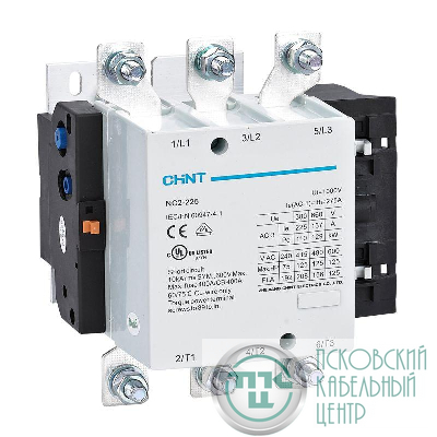 Контактор NC2-225 225А кат. 220-240В AC AC-3 (R) CHINT 671400