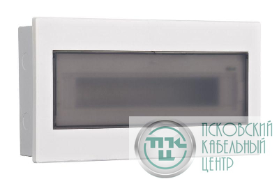 Корпус встраиваемый дв. 1 ряд 17 мод. IP41 ЩРВ-М прозр. DEKraft 31074DEK