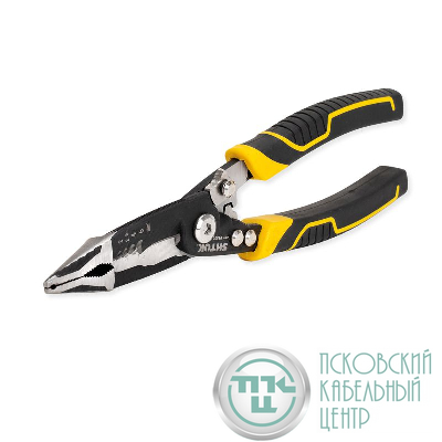 Клещи электромонтажные многофункциональные 6-в-1 210мм (08500) SHTOK 376308