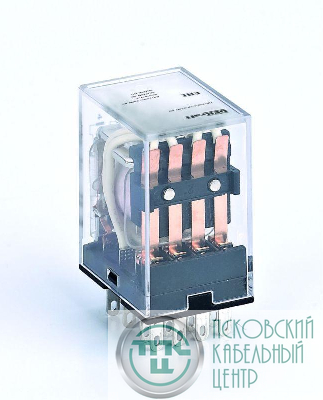 Реле промежуточное ПР-102 3А 24В AC 4 конт. с LED-индикацией DEKraft 23820DEK