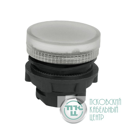 Головка сигнальной лампы OptiSignal D22 A5-L-1 бел. пластик ZB5AV013 КЭАЗ 332300
