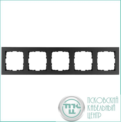 Рамка 5-м G-Classic антрацит Jasmart G1005B