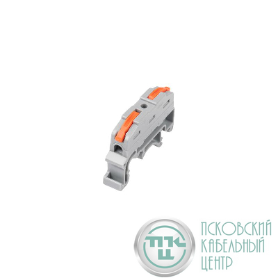 Клемма монтажная СМК PTC-1P 4211 DIN BL/4 450В 32А 0.08-2.5 4.0кв.мм (уп.4шт) JazzWay 5073647