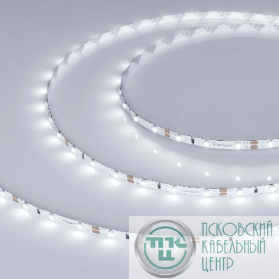 Лента светодиодная RT-A60-5mm 12V White 6000К 4.8Вт/м IP20 2835 (уп.5м) Arlight 028612(2)