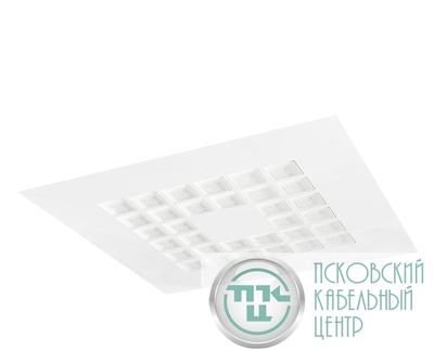 Светильник светодиодный ДВО CP 30 R 40 MP TW9 DT8 W60L60 WH 595х595х21мм 30Вт 2700-6500К IP20 DALI DT8 встраив. панель бел. Русский Свет 14063023853