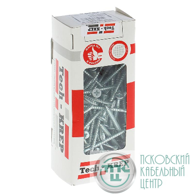 Саморез универсальный 70х5.0мм оцинк. (уп.100шт) Tech-Krep/Zitar 102202