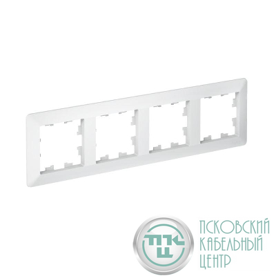 Рамка 4-м AtlasDesign Air лотос/дым. бел. SE ATN221304