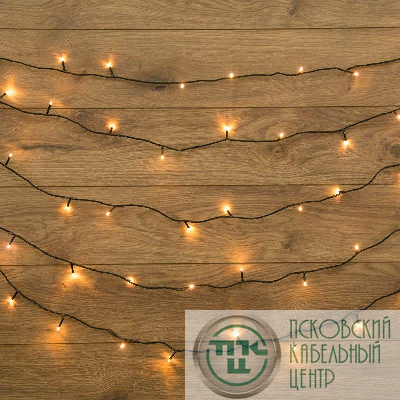 Гирлянда светодиодная универсальная 20м 200LED тепл. бел. с контроллером Neon-Night 304-116