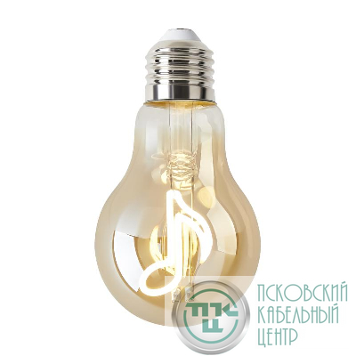 Лампа светодиодная филаментная Loft 271 A60 3Вт 2400К E27 Voltega 8582
