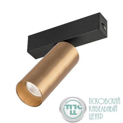 Светильник светодиодный MAG-SPOT-25-R90-9W Day4000 (BK-GD 30 deg 24В) IP20 металл Arlight 035000(1)