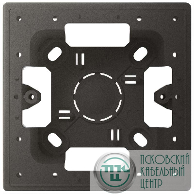 Коробка 1-м ОП Simon24 графит Simon 2400751-038