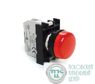 Арматура сигнальная для неоновой лампы (без лампы) красн. EMAS B030XK