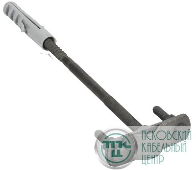 Держатель молниеприемника d16-20мм L160 оцинк. сталь TD IEK ZLC10D-LH-01-160-13