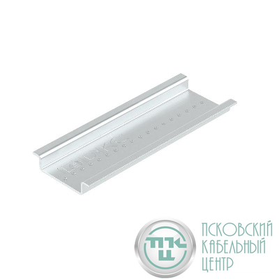 DIN-рейка 35х7.5мм L2000 OMEGA 3 с насечкой алюм. DKC 02135RAL
