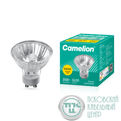 Лампа галогенная JCDRC 35Вт GU10 230В Camelion 5561