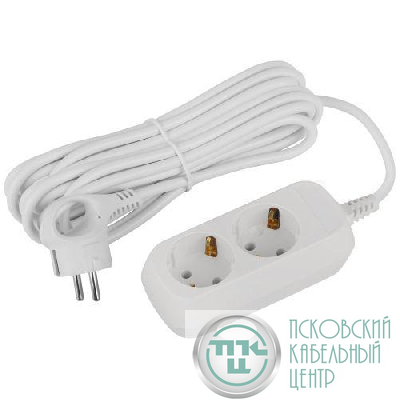 Удлинитель 2х5м с заземл. ПВС 3х1 UDL-16-250-E Greenline Эра Б0065014