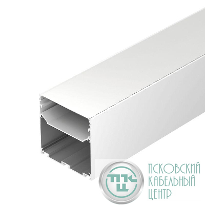 Профиль LINE-M-7575-2000 WHITE L2000 алюм. Arlight 058157