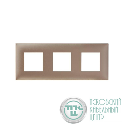 Рамка 3-м 6мод. Avanti "Кремовый жемчуг" DKC 4425906