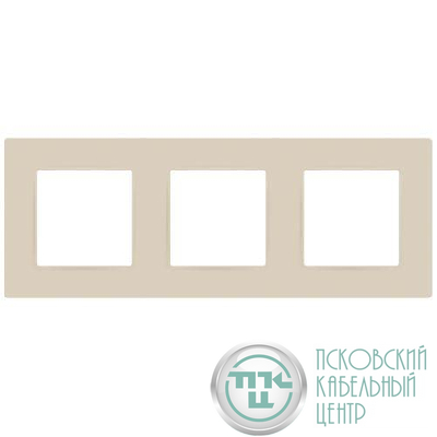 Рамка 3-м 12-5203-02 Классик сл. кость Эра Б0067732