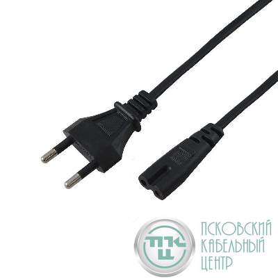 Шнур сетевой 1.8м 2x0.5кв.мм Rexant 11-1101