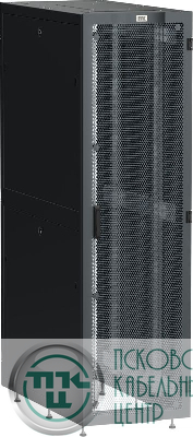 Шкаф серверный LINEA S 19дюйм 48U 600х1200мм перфорир. двери черн. ITK LS05-48U62-2PP