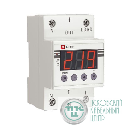 Реле напряжения с дисплеем MRV 32А PROxima EKF MRV-32A