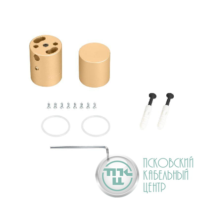 Крепление MOONLIGHT-VT-CEILING-D25 Gold металл (комплект) Arlight 048399