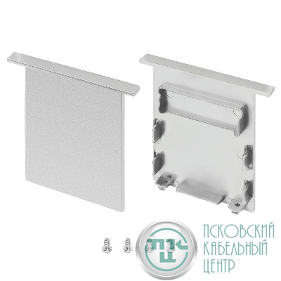 Заглушка SL-LINIA52-3L-F-LOW глухая пластик (комплект) Arlight 044707