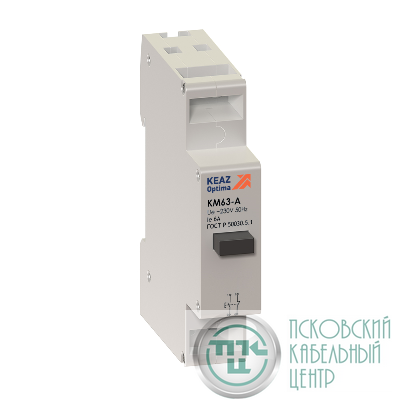 Кнопка управления мод. OptiDin KM63 A 11 УХЛ3 КЭАЗ 138898