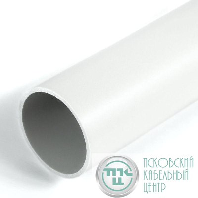 Труба ПВХ жесткая легкая d25мм бел. (дл.2м) Промрукав PR05.0025