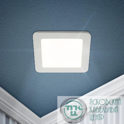 Светильник светодиодный LED 2-16-4K 16Вт 4000К встраив. квадратный ЭРА Б0058404