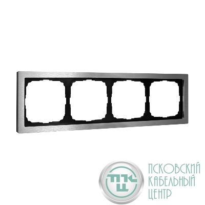 Рамка 4-м ArtGallery Pure метал. алюм. SE GAL312104