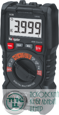 Мультиметр 95 766 NMT-Mm-113B True RMS с авто выбором значений Navigator 95766