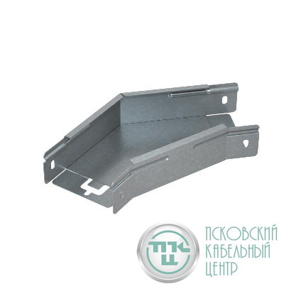 Угол для лотка горизонтальный 45град. 150х50 сталь 0.8мм "ПЛЮС" GLplus45-50-150 КМ PL0449