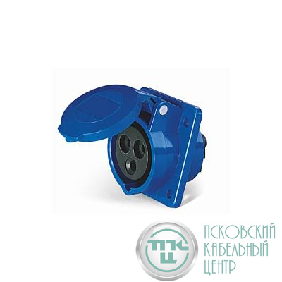 Розетка стационарная СП PPC 413 16А 3п 2Р+РЕ 220В IP44 Pro JazzWay 5072930