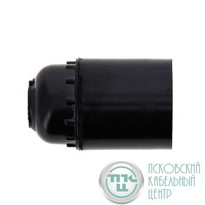 Патрон E27 карболитовый подвесной черн. EKF LHC-E27-s-s