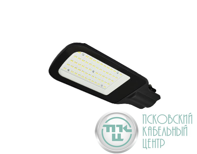Светильник светодиодный ДКУ TKE-DKU1 70-5K-GL 70Вт 5000К IP66 290х140х45 уличный со стекл. TOKOV ELECTRIC TKE-DKU1 70-5K-GL