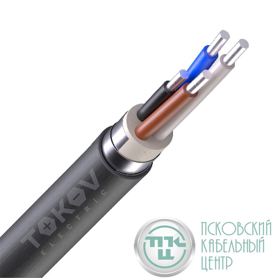 Кабель TOKOV ELECTRIC АВБШв 4х4 ОК (N) 0.66кВ (м) 00-00036283