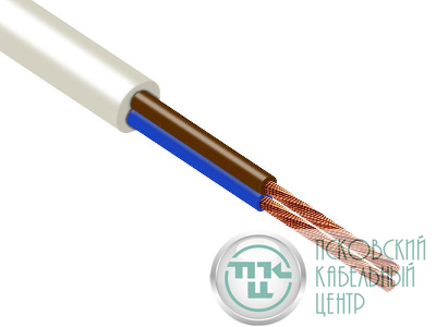 Провод TOKOV ELECTRIC ПВС 2х0.75 380В Б (уп.5м) 1945423
