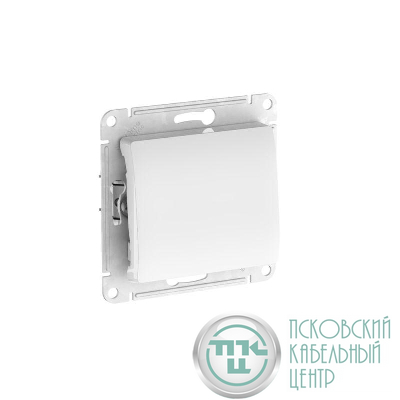 Выключатель 1-кл. Glossa (сх. 1) 10AX быстрозажим. клем. механизм бел. SE GSL000111S