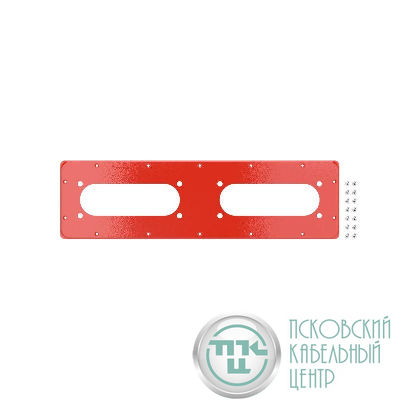 Фланец для монтажа кабельного ввода FL21 для корпусов ST тип 5 543х153мм красн. RAL3020 DKC R5FPST03-RAL3020