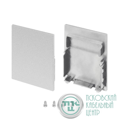 Заглушка SL-LINE-4050-3L-LOW глухая пластик (комплект) Arlight 044674