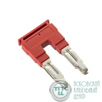 Перемычка вставная для клемм на 10кв.мм 2-х полюсная DKC SBF-2-10