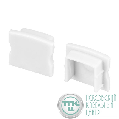 Заглушка LINE-1715 глухая WHITE пластик (комплект) Arlight 044261