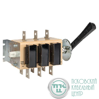 Выключатель-разъединитель ВР32У-37B71250 400А 2 напр. с дугогасит. камерами съемная лев./прав. рукоятка MAXima EKF uvr32-37b71250