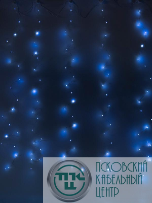 Гирлянда "Занавес" ICLLDM300W-C 300LED LED 3х3м 8режимов IP20 бел. SHLights 4690601054357