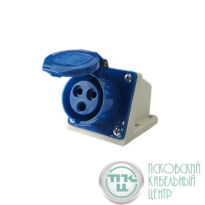Розетка стационарная ОП PPC 113 16А 3п 2Р+РЕ 220В IP44 Pro JazzWay 5072633