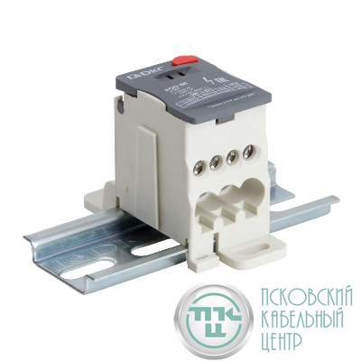 Блок распределительный винтовой зажим 3х16кв.мм 4х6кв.мм DKC POD-80
