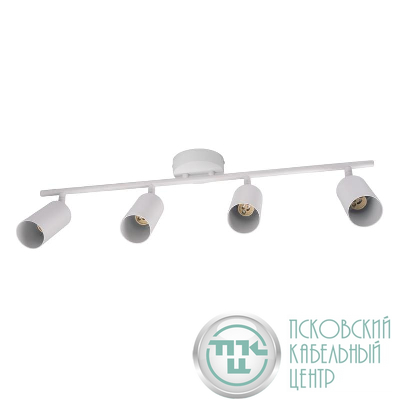 Светильник PCL-0404 4xGU10 IP20 230В WH настен./потолочн. декор. под лампу JazzWay 5066700